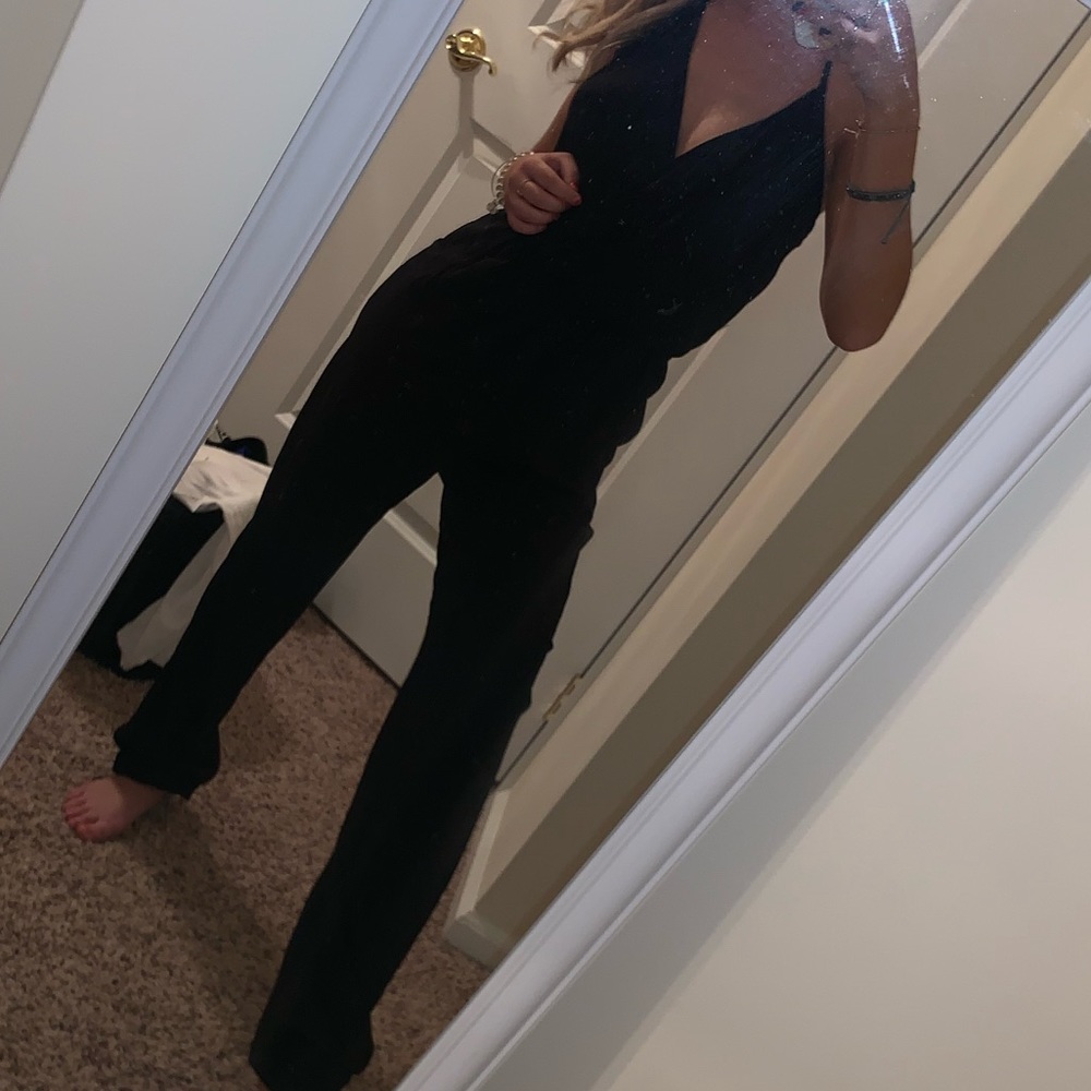 Lulu’s Black Jumpsuit